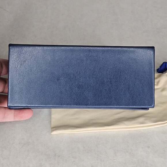 Blue Louis Vuitton LV Sunglasses Box Case with Dustbag - Picture 6 of 9